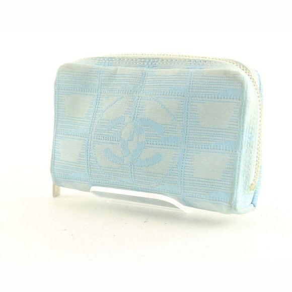 Chanel Blue CC Zip Pouch 3CC712K - Picture 12 of 12